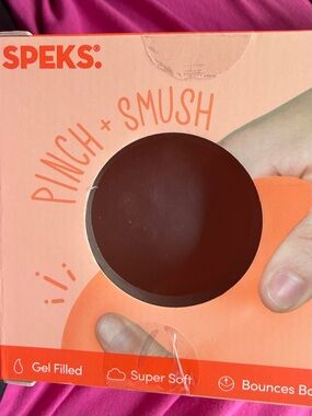 JUMBO SPEKS Gel-Filled Stress Ball - Orange